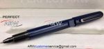 Perfect Replica Mont blanc Marc Newson Blue Fineliner Pen Black Clip Perfect Gifts